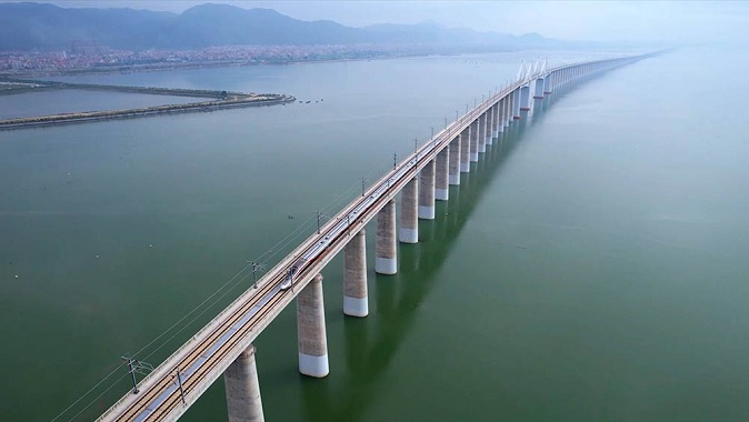 Cina ponte marittimo Fuzhou e Xiamen